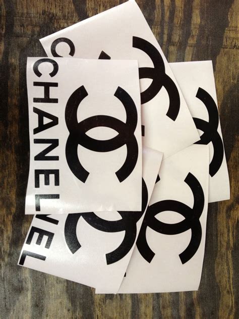 chanel stickers bestellen|Chanel labels and stickers.